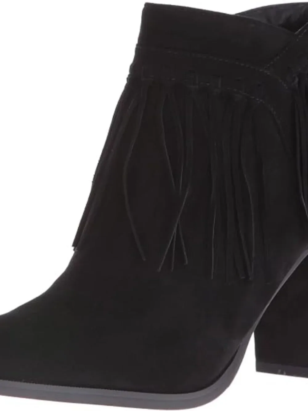 Nine West Wildbelle Bootie w Fringe. Size 8M